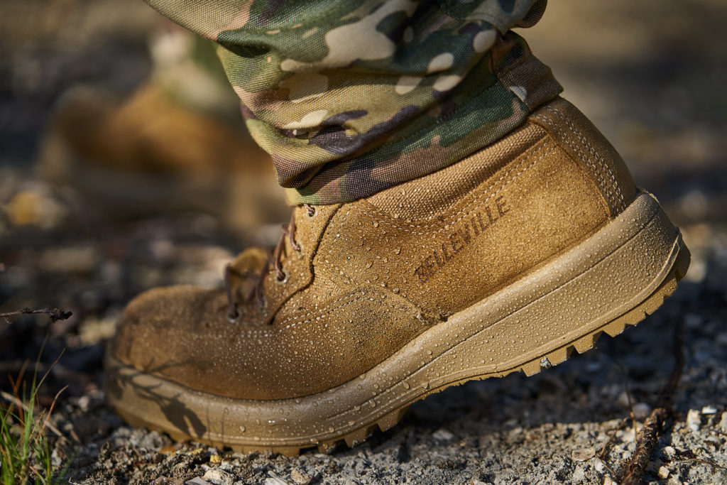 military hiking boots