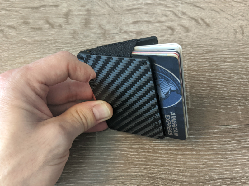 Ridge Wallet with credit cards