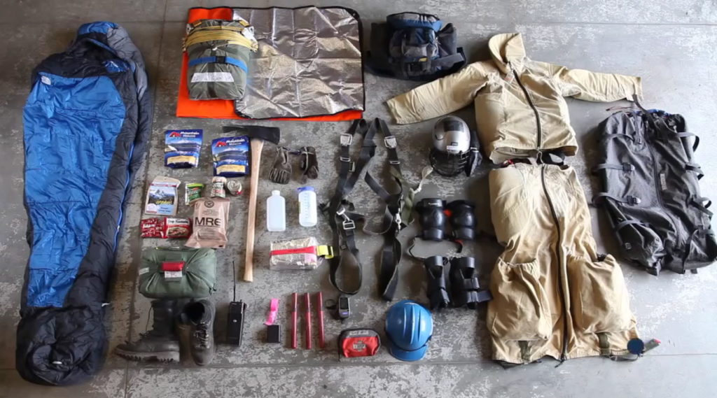 smokejumper's gear