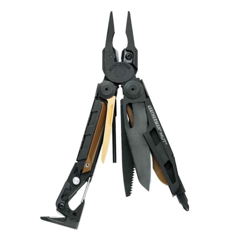 Leatherman tactical multi-tool for deploying