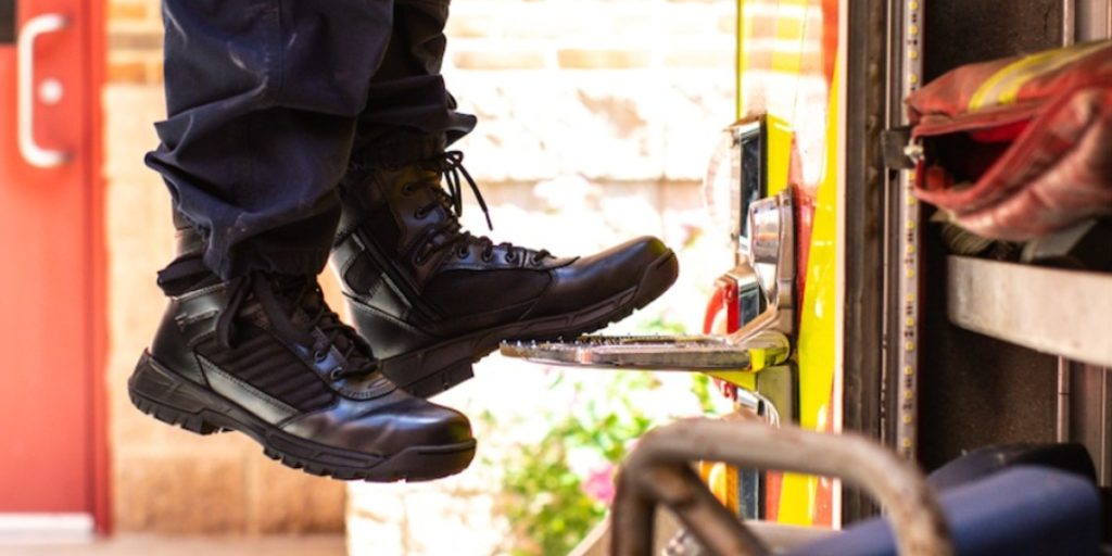 side zip hiking boots